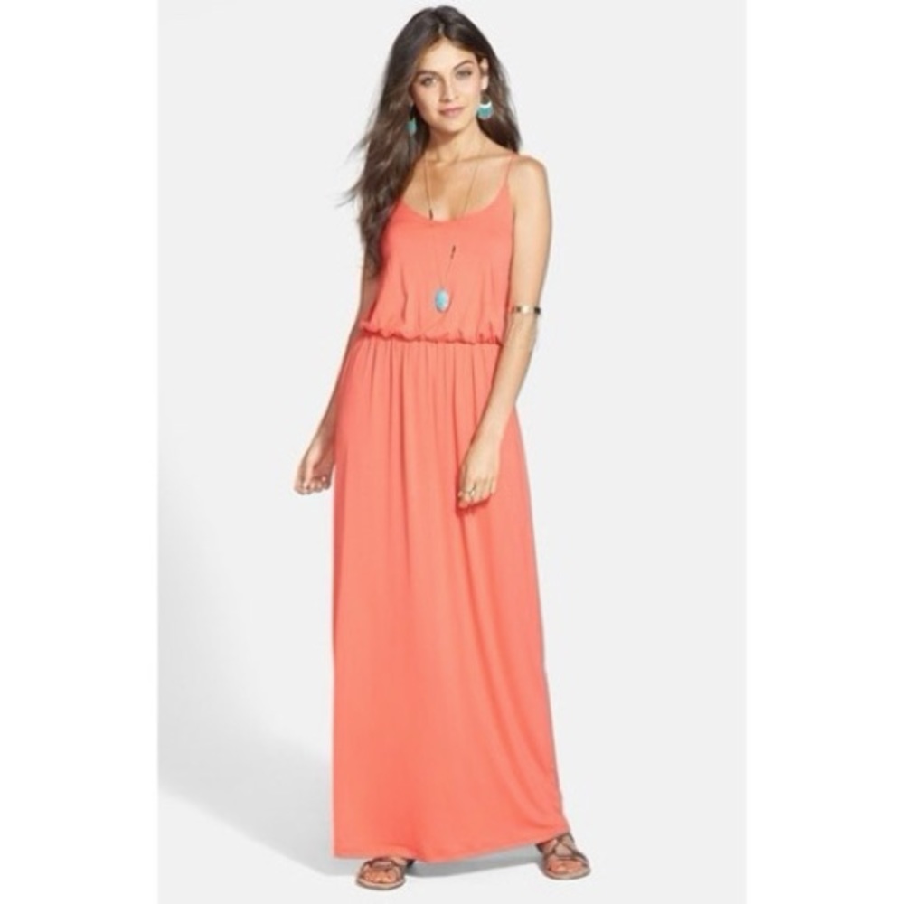 LUSH all in favor maxi dress size medium worn once